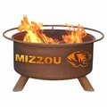 Patioplus Missouri Fire Pit - Natural Rust Patina Finish PA3714941